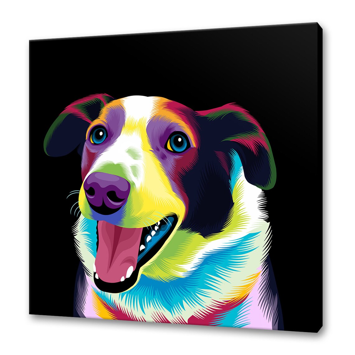 Border Collie Custom Art Print, Dog Home Decor
