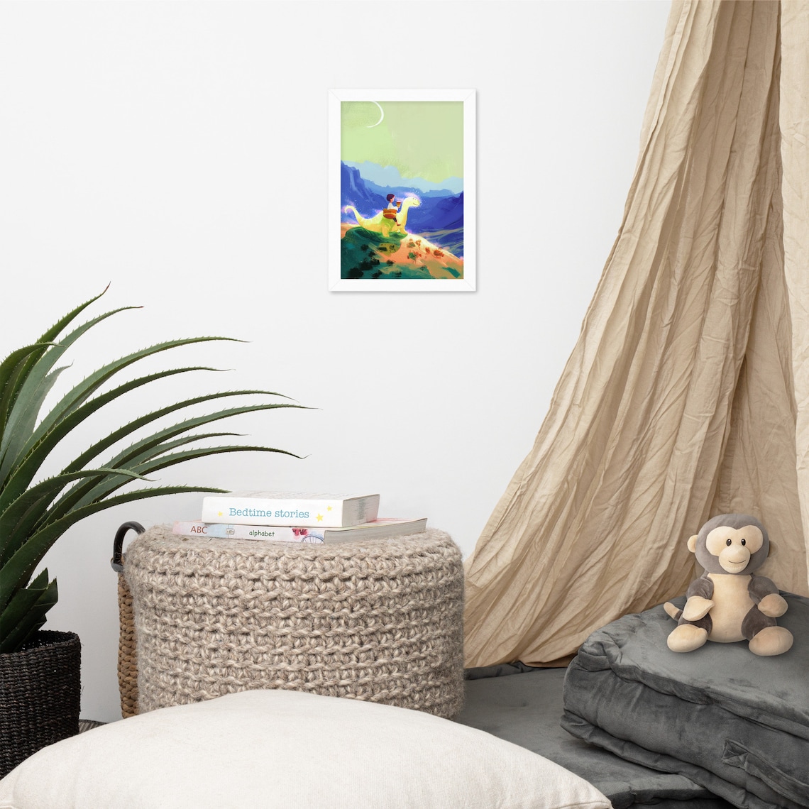 Children Contemplation Poster, Nursery Kids - Image 5