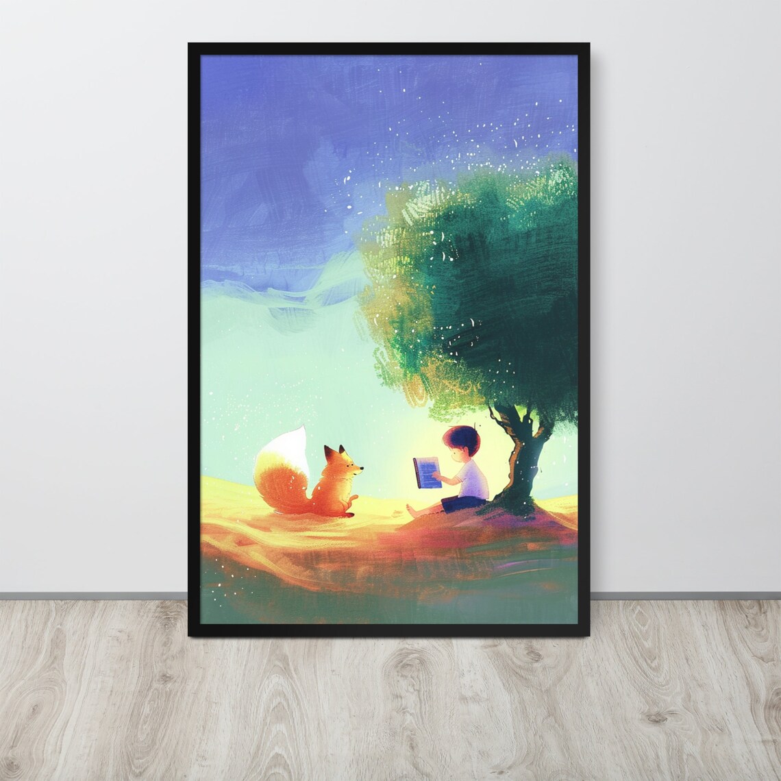 Children Conversation Poster, Nursery Decor
