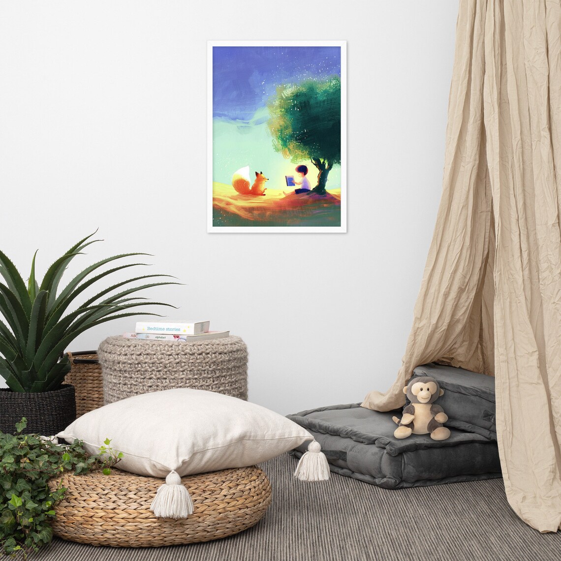 Children Conversation Poster, Nursery Decor - Image 3