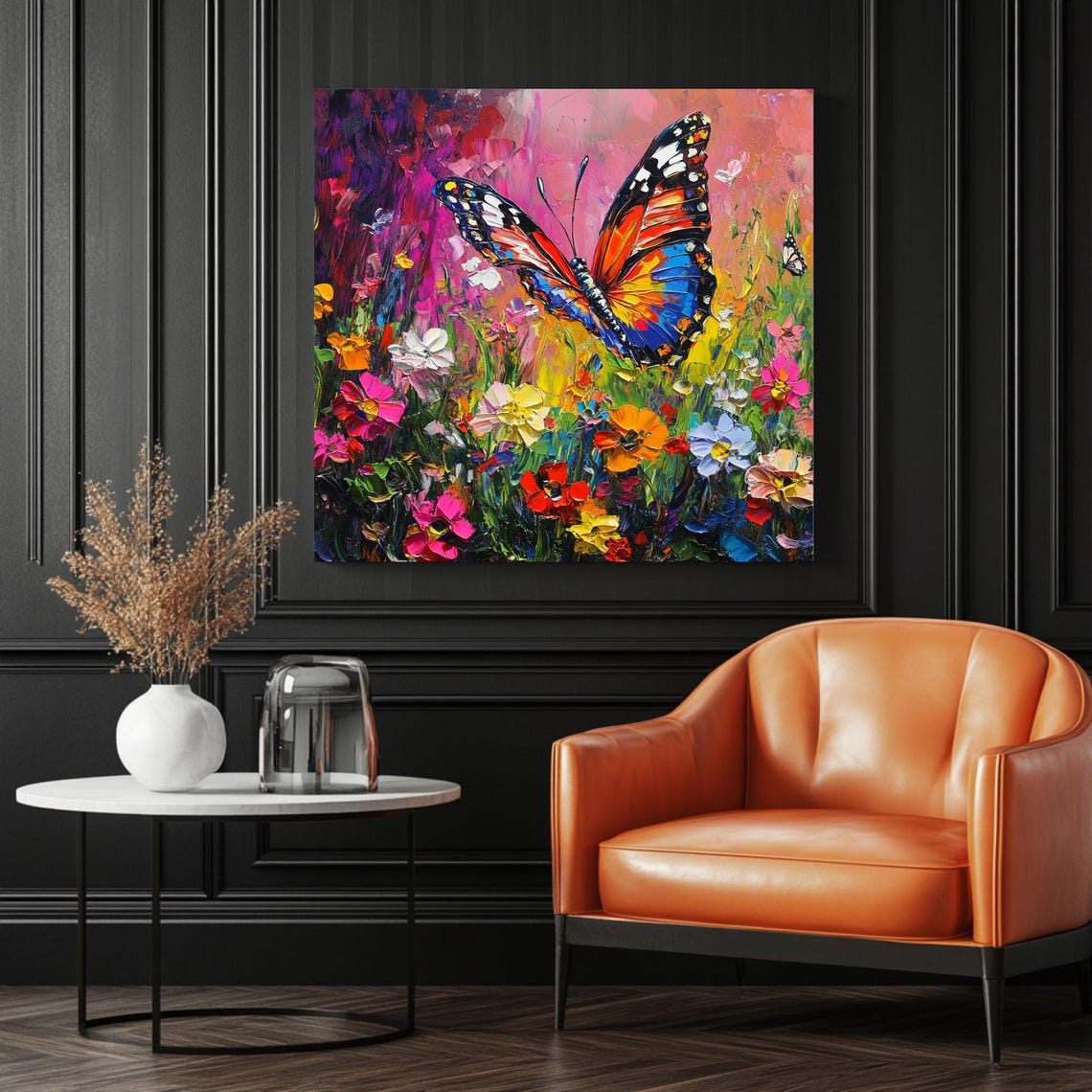 Butterfly Wall Art, Modern Animal Decor - Image 3