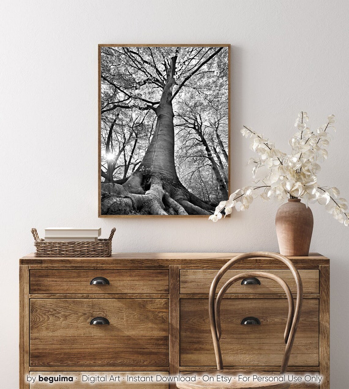 Forest Tree Wall Art Landscape Nature Photo Print - Image 4