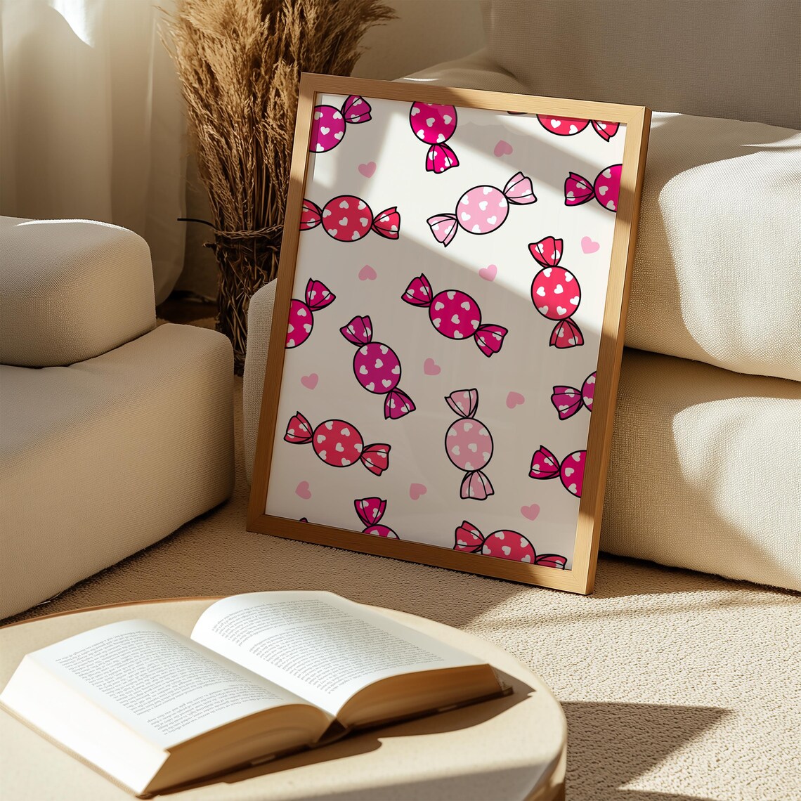 Heart Candy Valentines Decor, Colorful Gift - Image 5