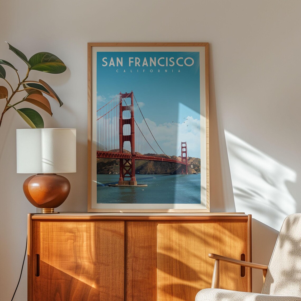 San Francisco Vintage Travel Apartment Poster