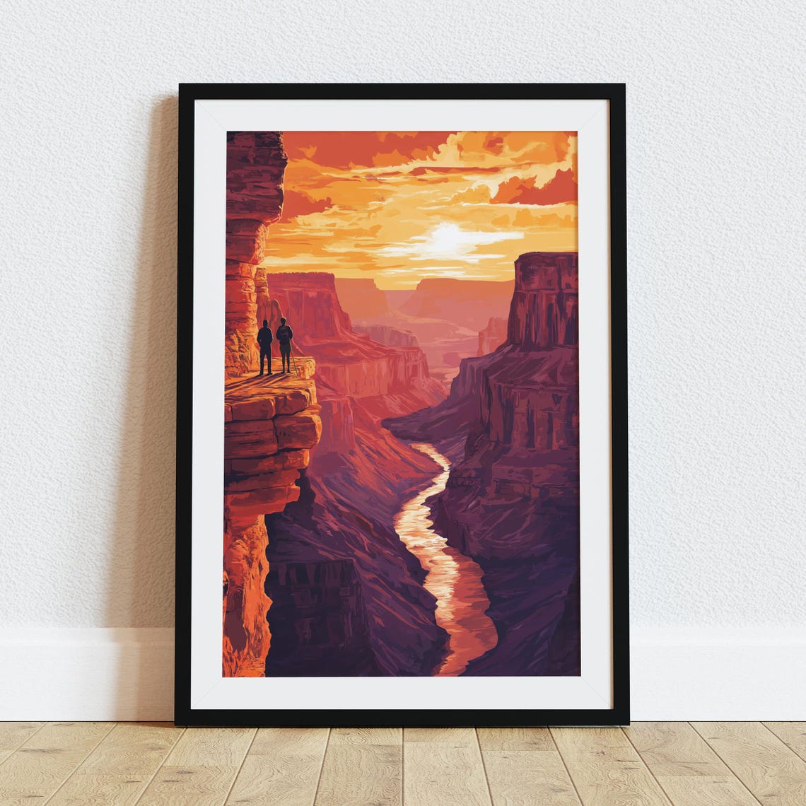 Grand Canyon Travel Poster Grand Canyon Wall Art Travel Print Grand Canyon Travel Art Poster Grand Canyon Decor