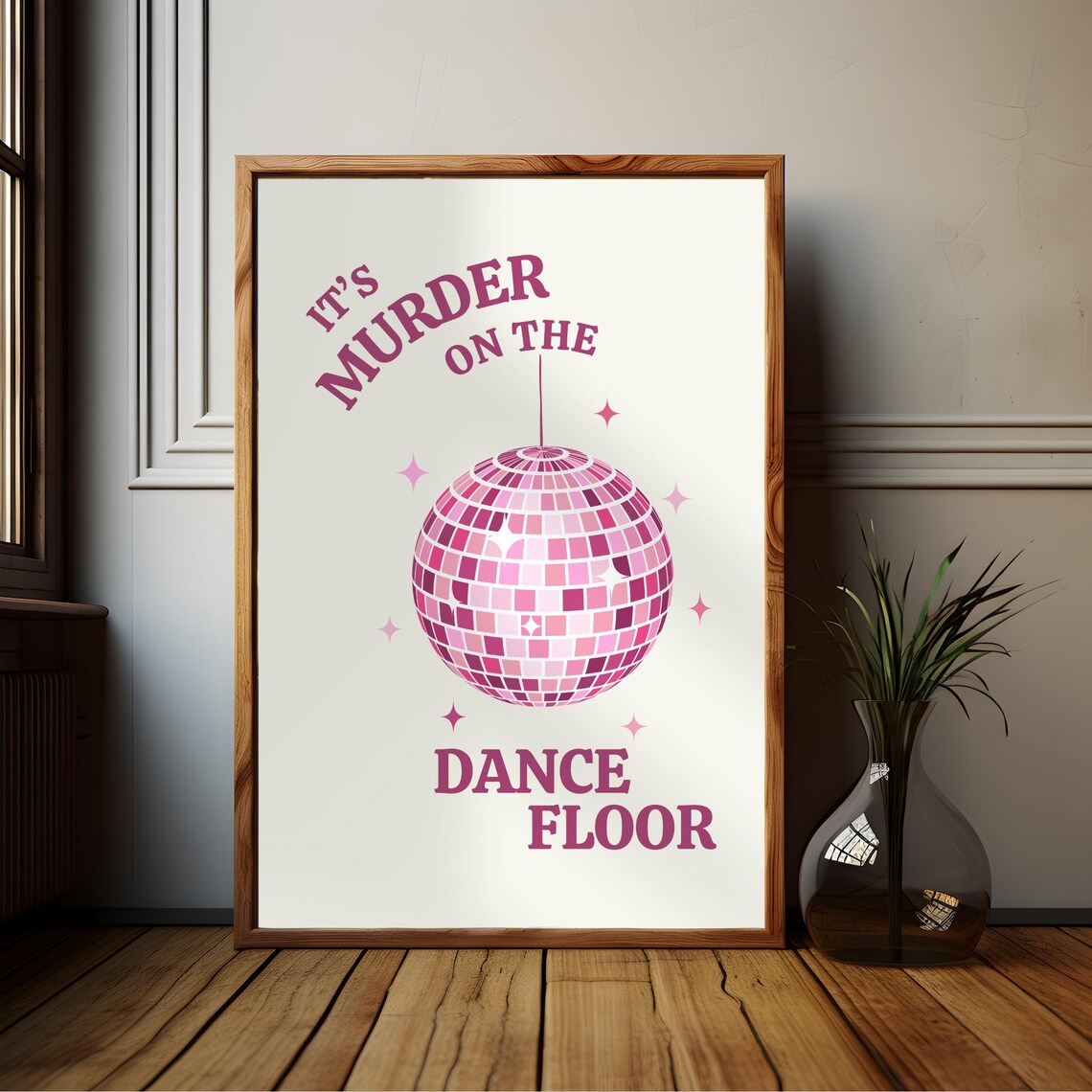 Disco Ball Poster, Retro Funky Kitchen Decor - Image 2