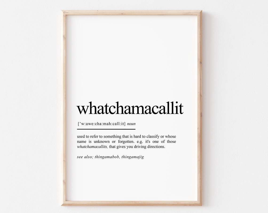 Whatchamacallit Irish Ireland Travel Poster - Image 2