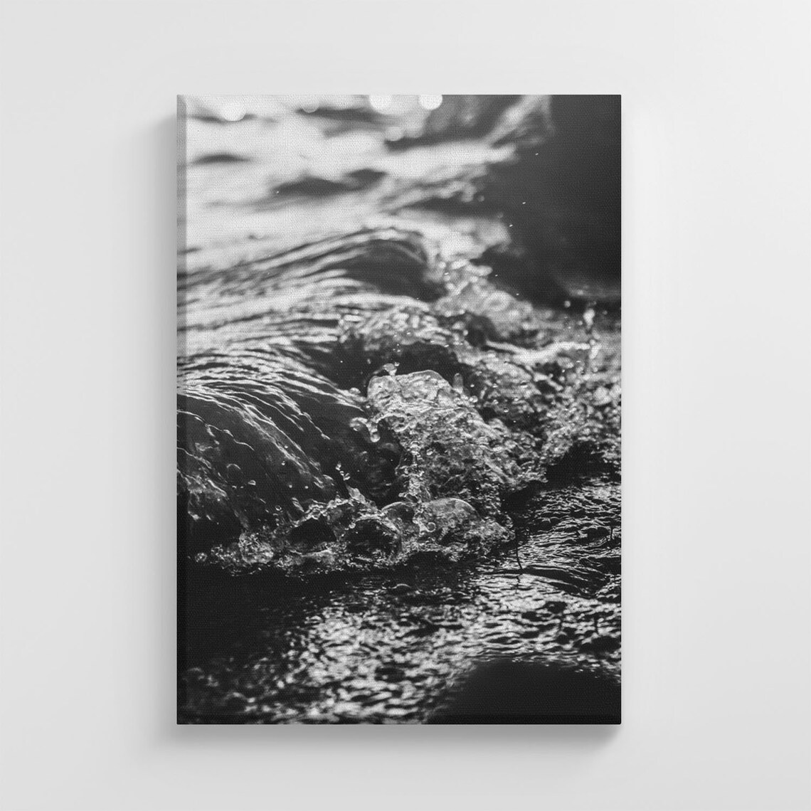 Flowing River Water Photography, Nature Decor