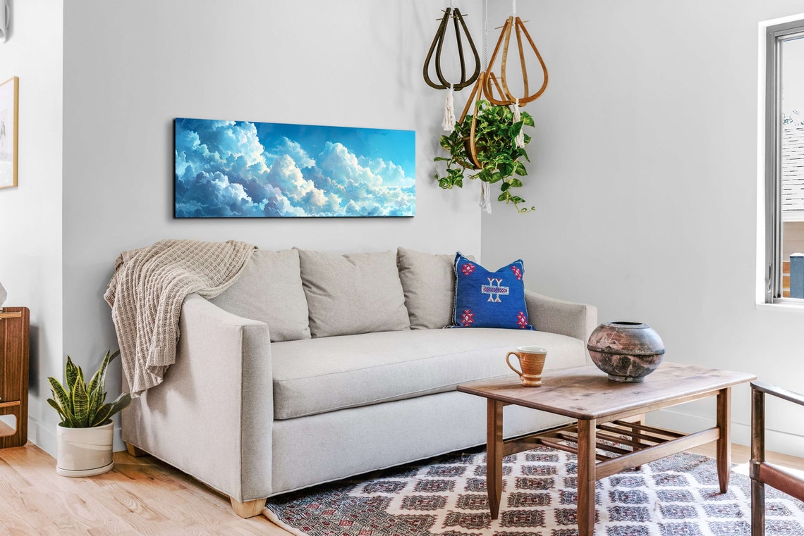 Panoramic Cloud Sky Wall Art - Image 6