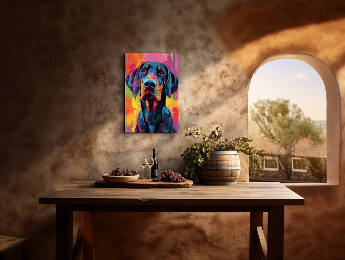 German Shorthaired Pointer Pop Art Poster - Image 7