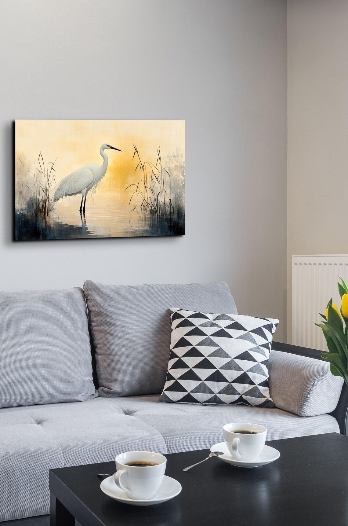 Watercolor Blue Herron, Watercolor Nature Art - Image 7