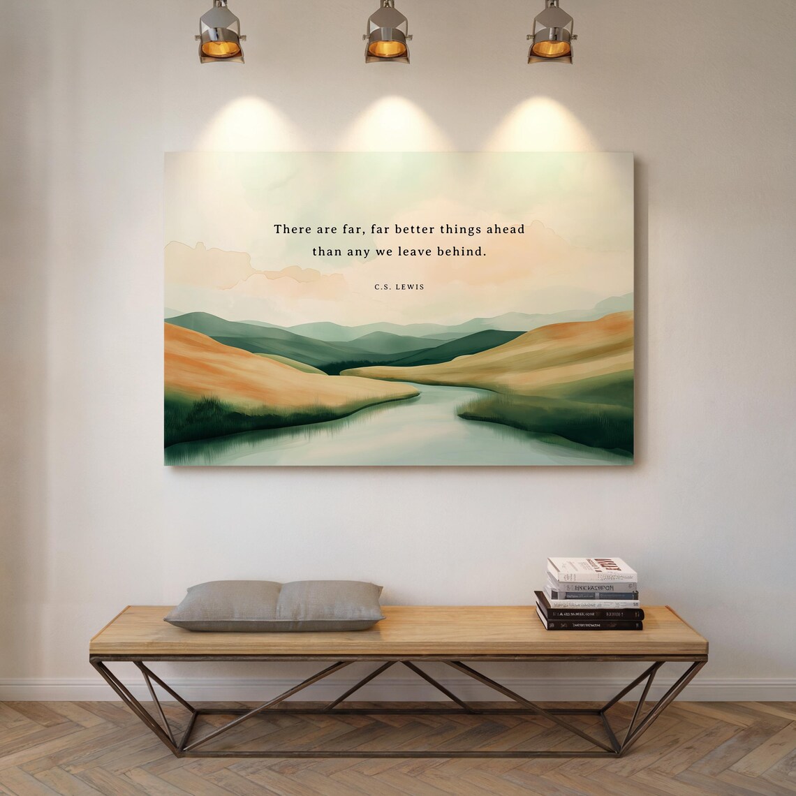 C.S. Lewis Quote Art Print, Inspirational Decor - Image 5