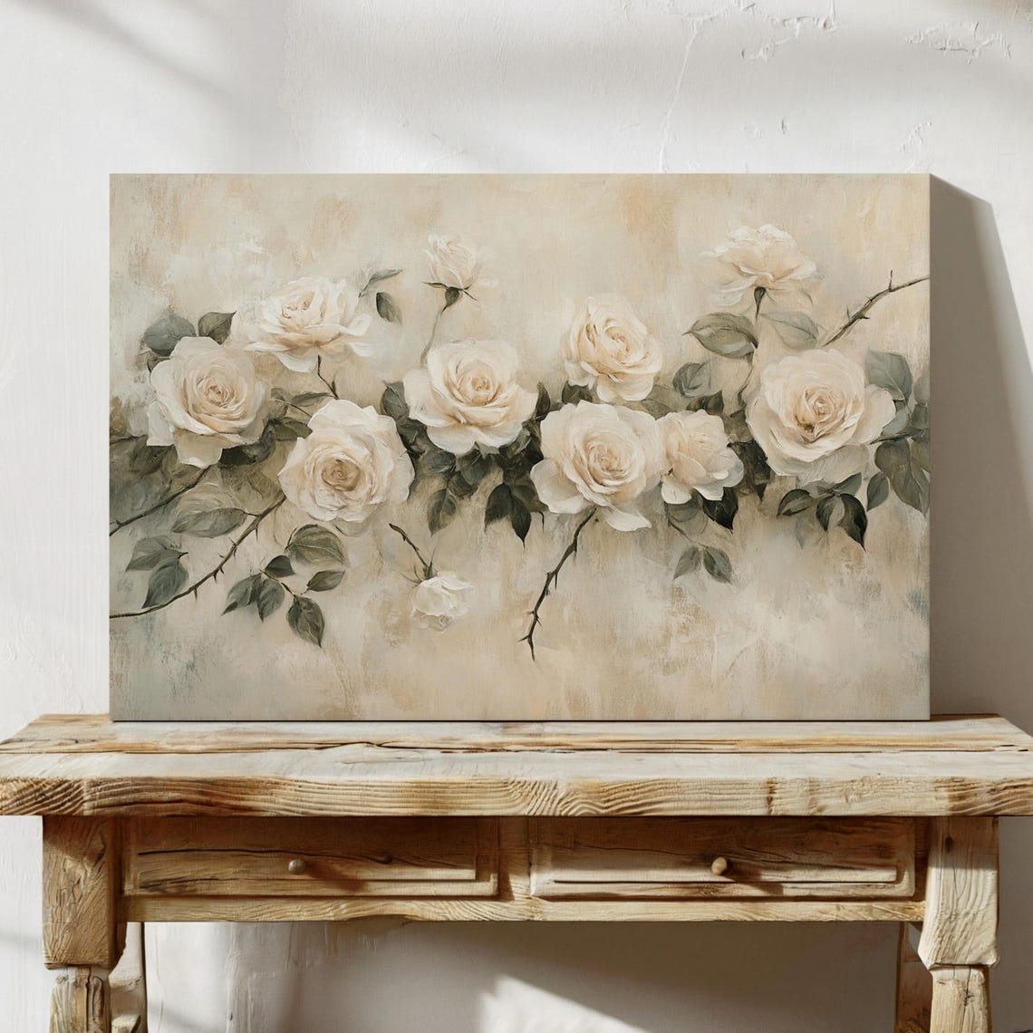 White Rose - Elegant Floral Art