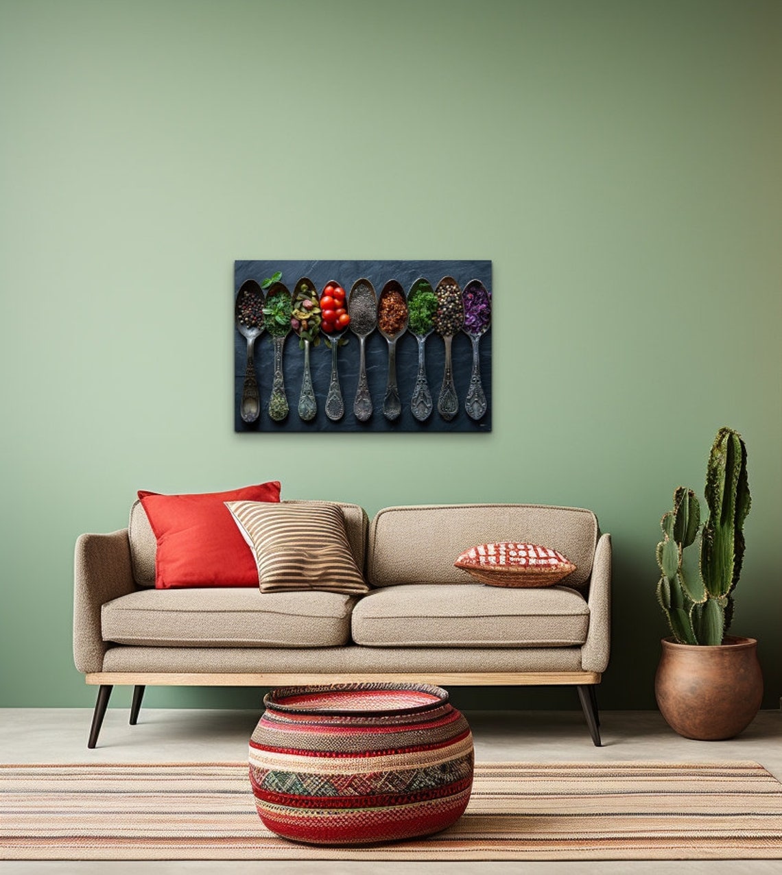 Herbs And Spices, Modern Kitchen Decor - Image 6