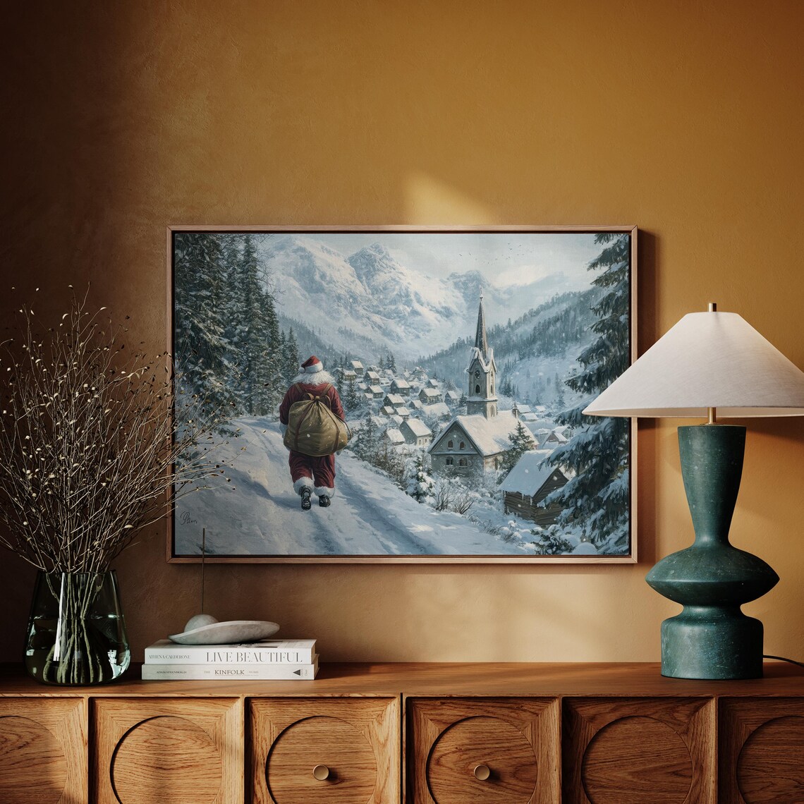 Santa Clause Coming To Deliver Presents, Christmas - Image 3