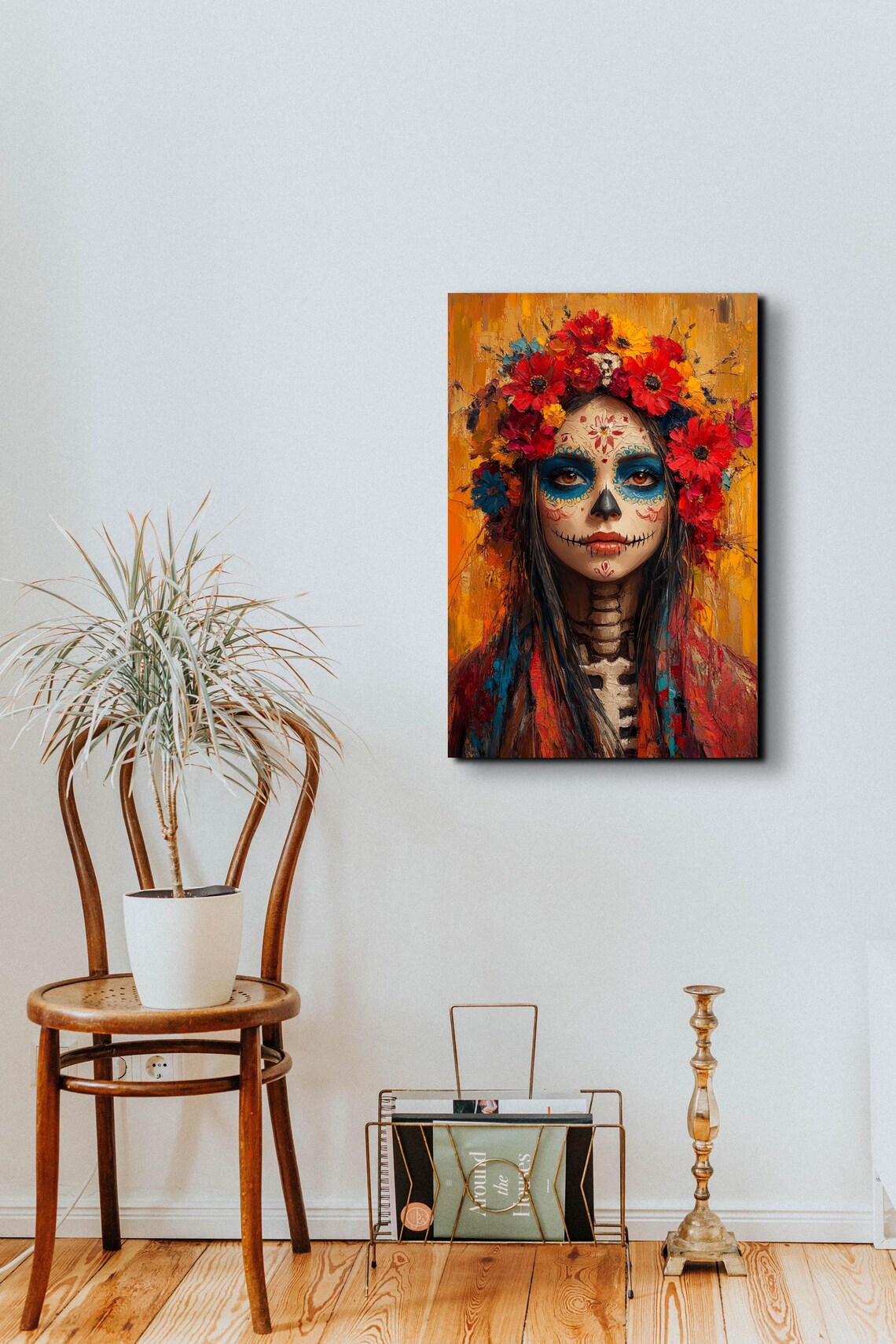 Day Of The Dead Art Print, Dia De Los Muertos - Image 4