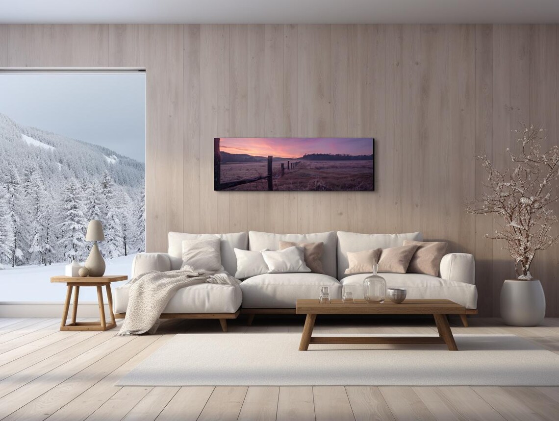 Rustic Countryside Ranch Art Print, Farm Landscape - Image 4