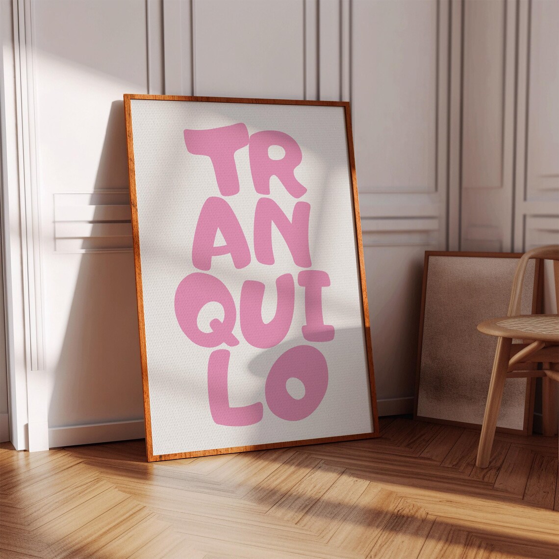 Tranquilo Retro Art Print