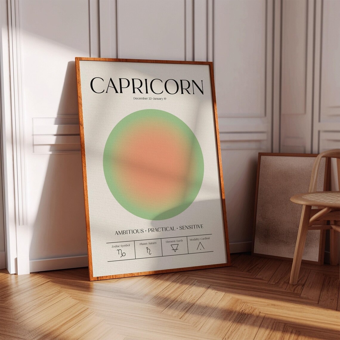 Capricorn Astrology Poster