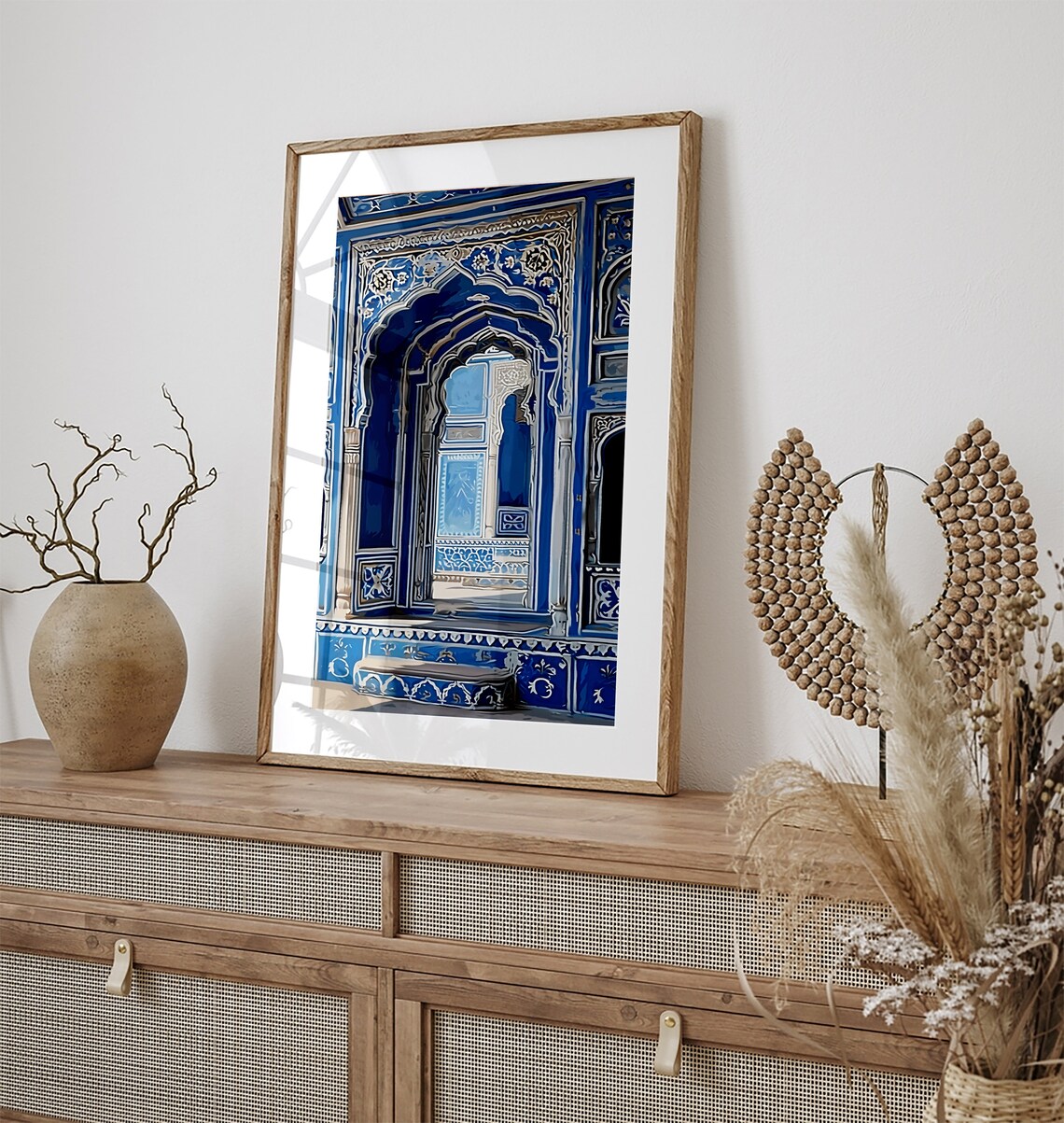 Jaipur Travel Poster, Indian Palace Wall Art - Image 2