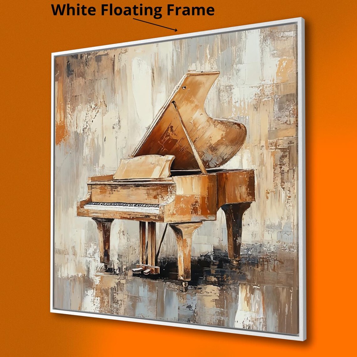 Grand Piano Luxury Wall Art Print, Classical Music - Image 2