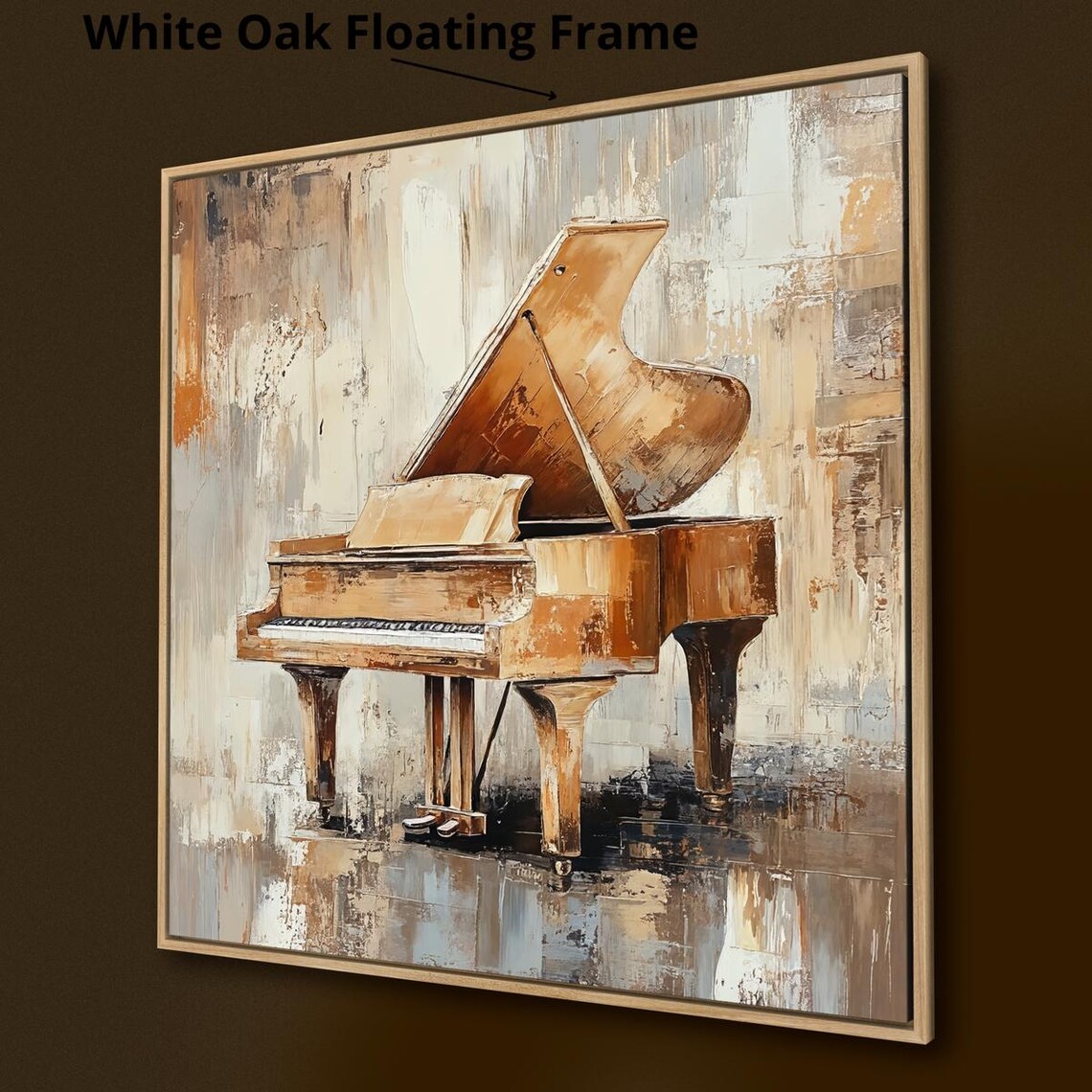 Grand Piano Luxury Wall Art Print, Classical Music - Image 4