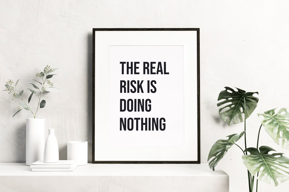 Minimalist Motivational Quote Art, Modern Decor - Image 2