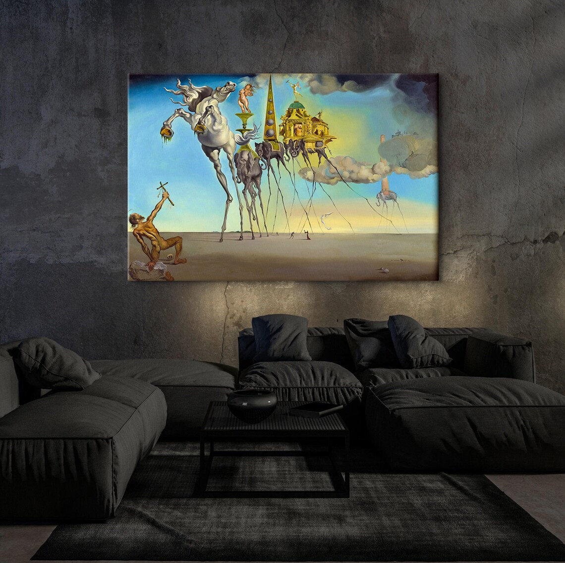 Salvador Dali The Temptation Of St Anthony Poster - Image 6