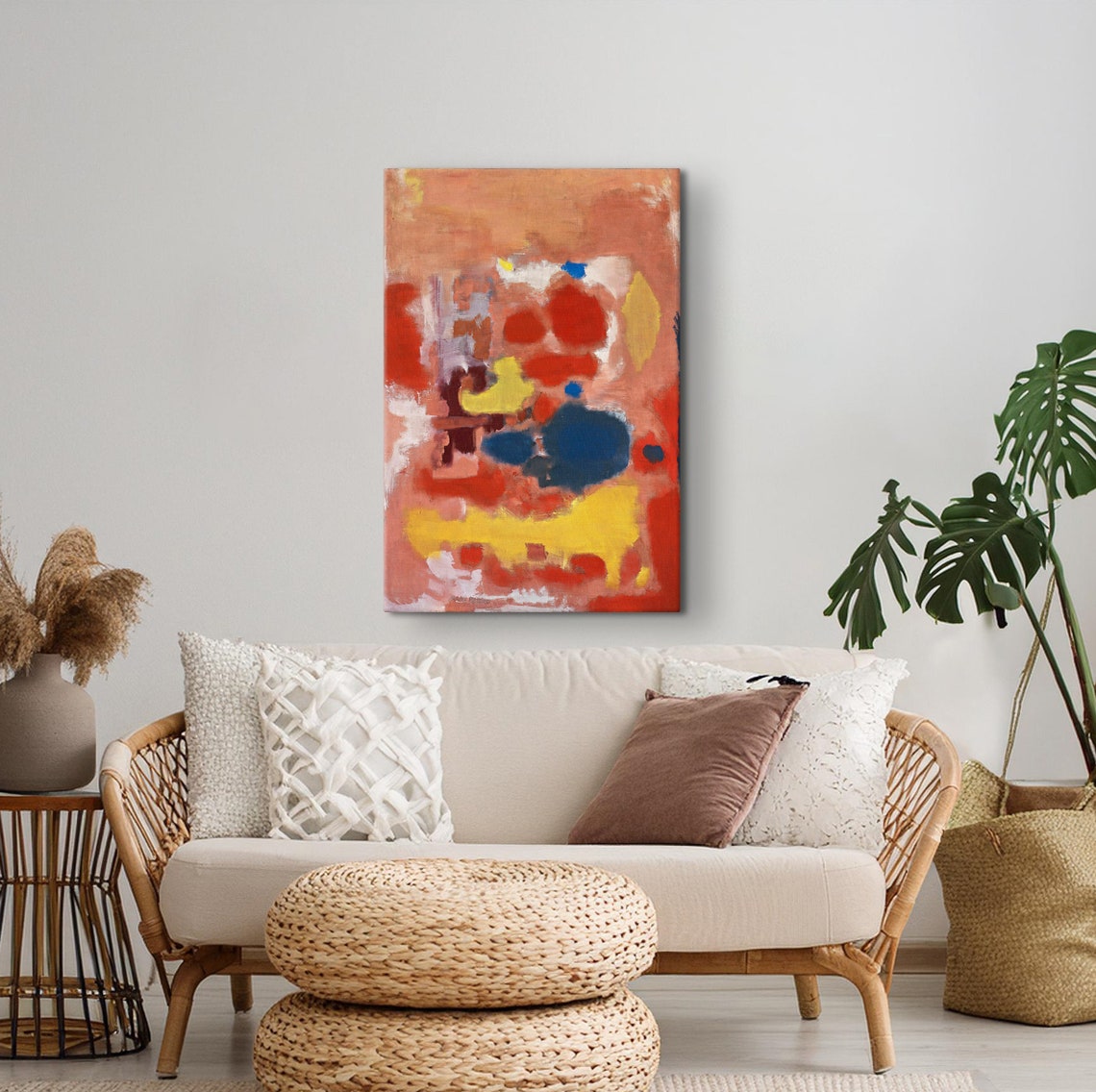 Mark Rothko Mixed Colors Print Mark Rothko Painting Exhibition Poster Modern Art Expressionism Mark Rothko Reproduction Mark Glass Art - Image 2