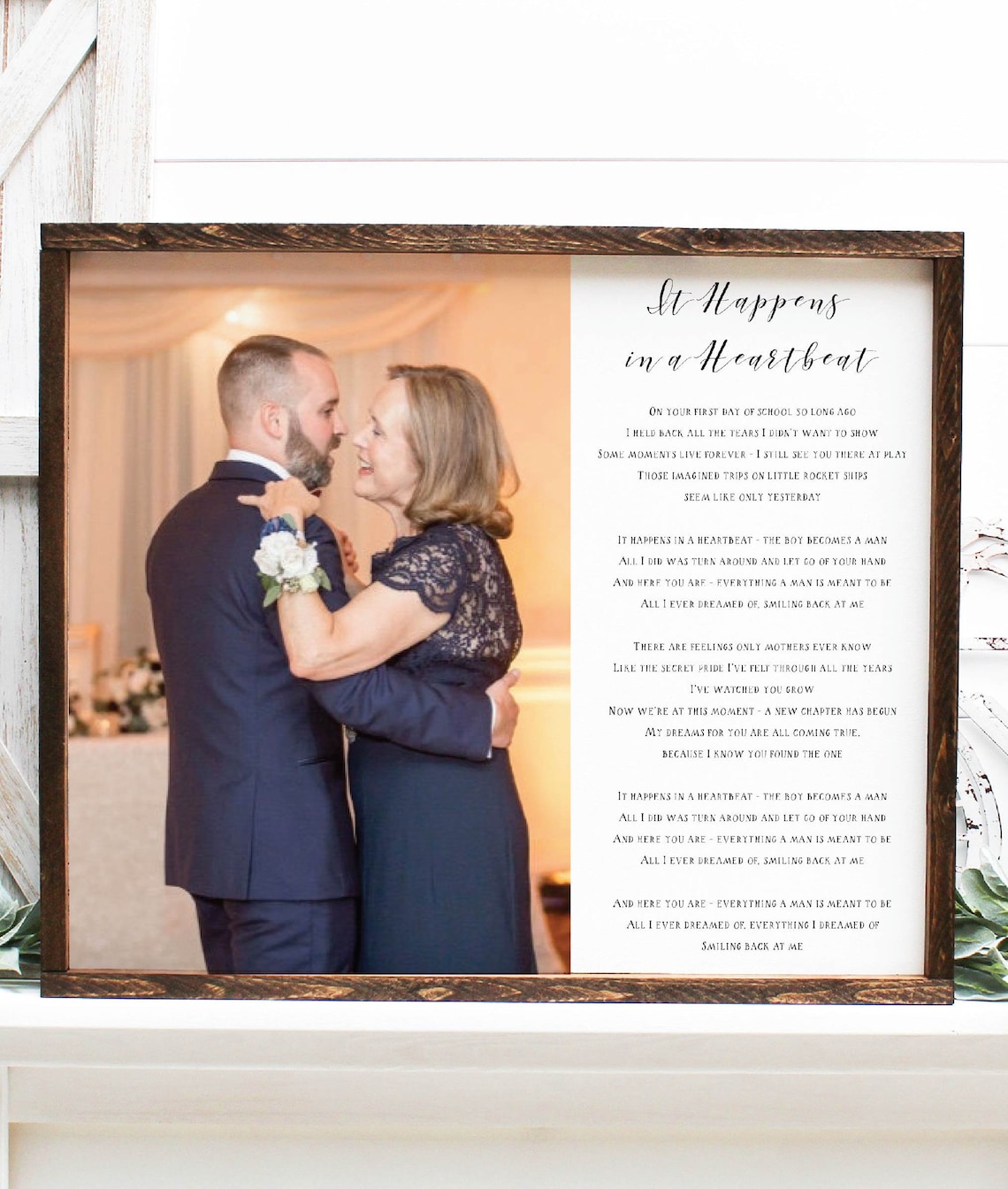 Custom Mother Son Dance Art Print, Mother's Day Gift - Image 2