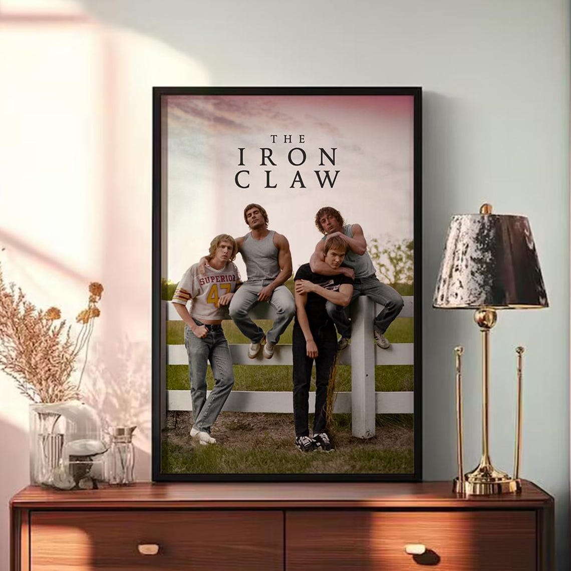 The Iron Claw Zac Efron Von Erich Brothers Wrestling Drama Poster - Image 3