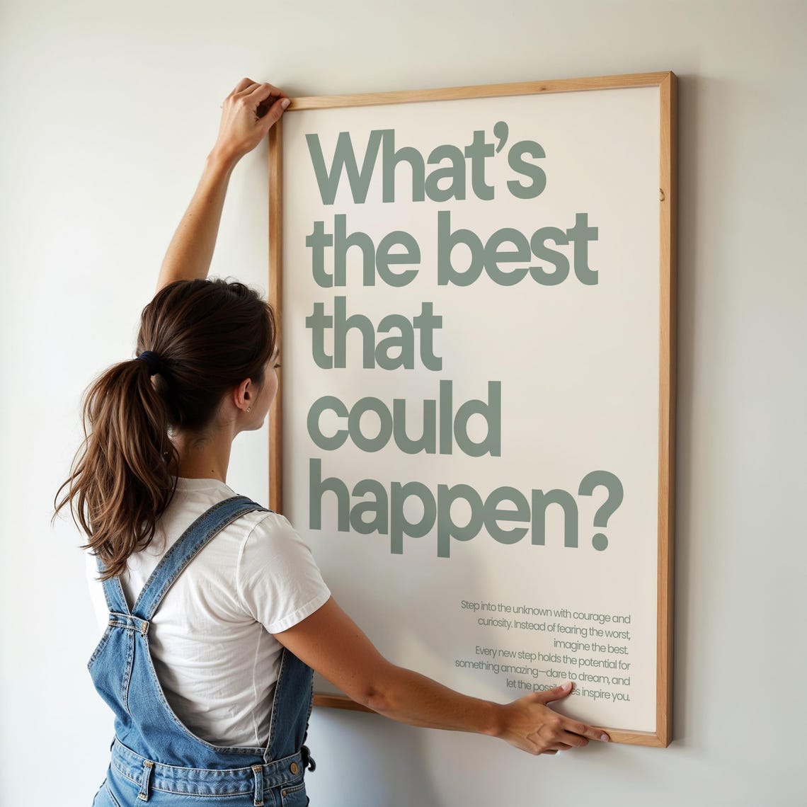 What's The Best That Could Happen? Art Print - Image 3