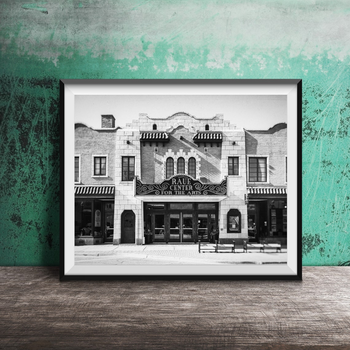Raue Center for the Arts Historic Theatre Facade Photo Poster - Image 2