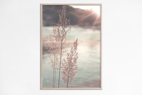 Lake Photography Wall Art Nature Prints House Decor Botanical Neutral Colors Print Downloads