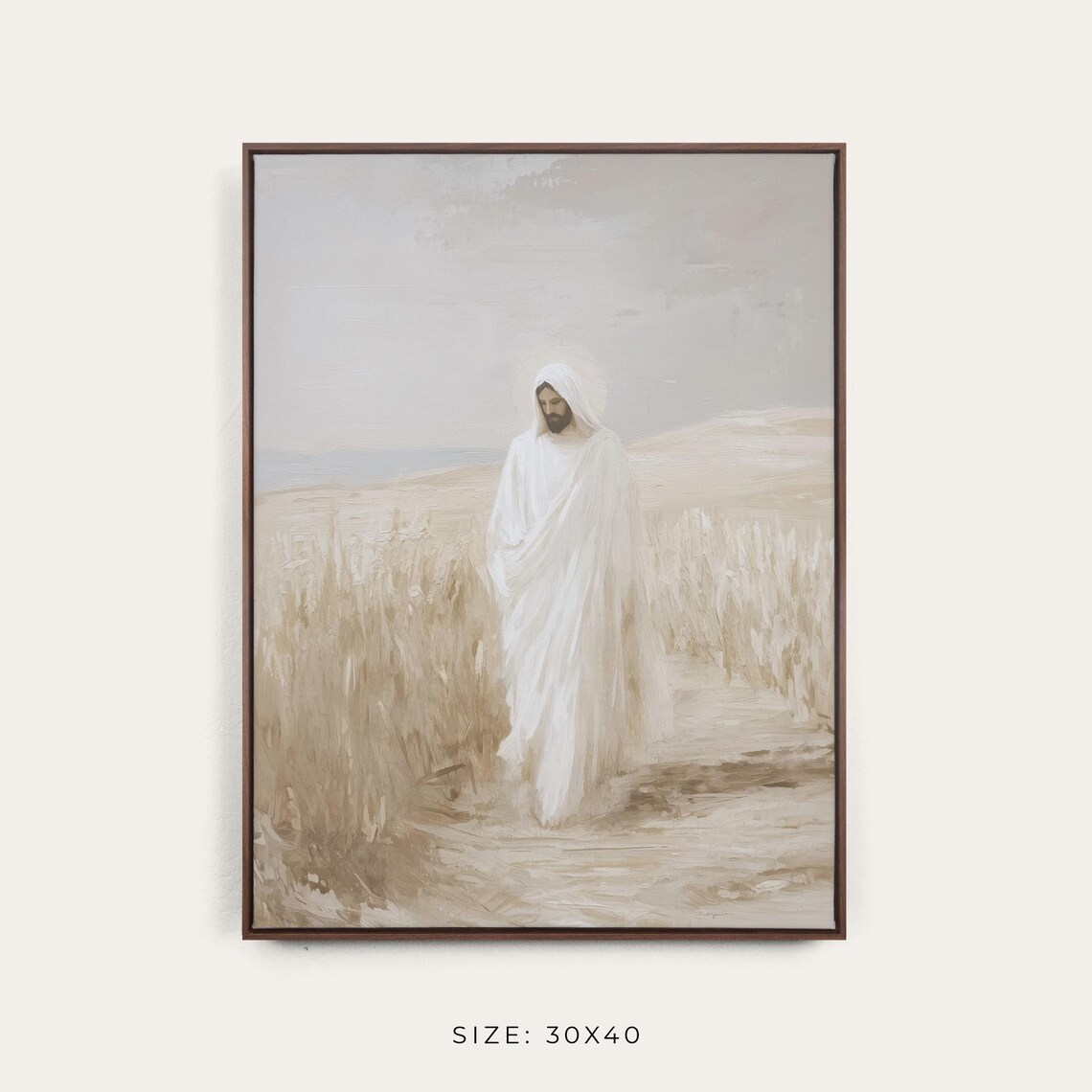 Hope In Christ Jesus Walking Faith Art Print - Image 3