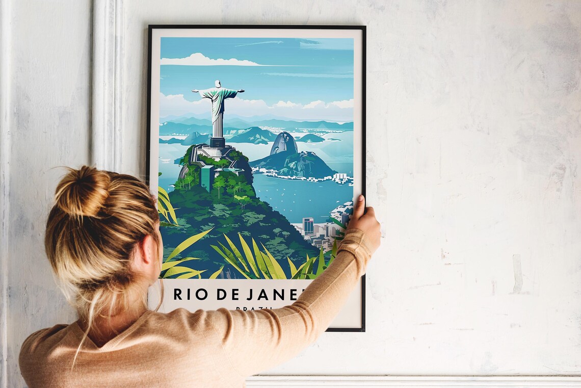Rio De Janeiro Travel Poster, South America - Image 2