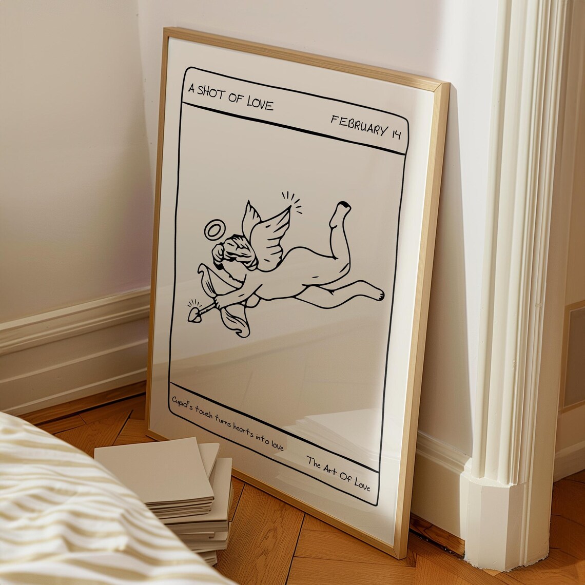 A Shot Of Love Cupid Tarot Card February 14 Valentine Poster - Image 8
