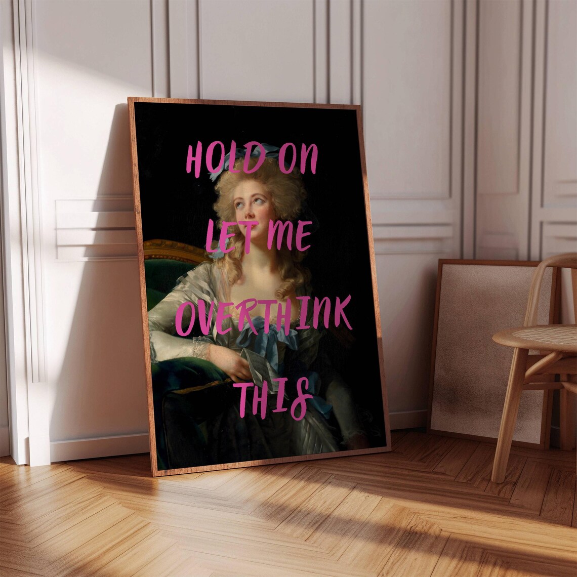 Funny Altered Vintage Painting Art Print, Maximalist - Image 7