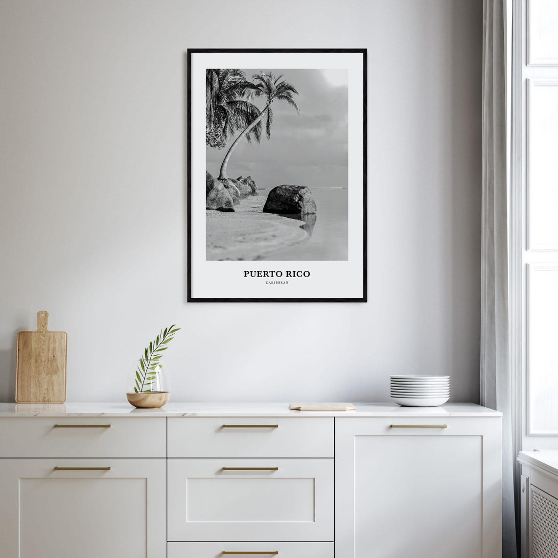 Puerto Rico Wall Art No 1 Puerto Rico Wall Decor Puerto Rico Poster Puerto Rico Home Decor Puerto Rico Travel Gift Puerto Rico Travel - Image 2