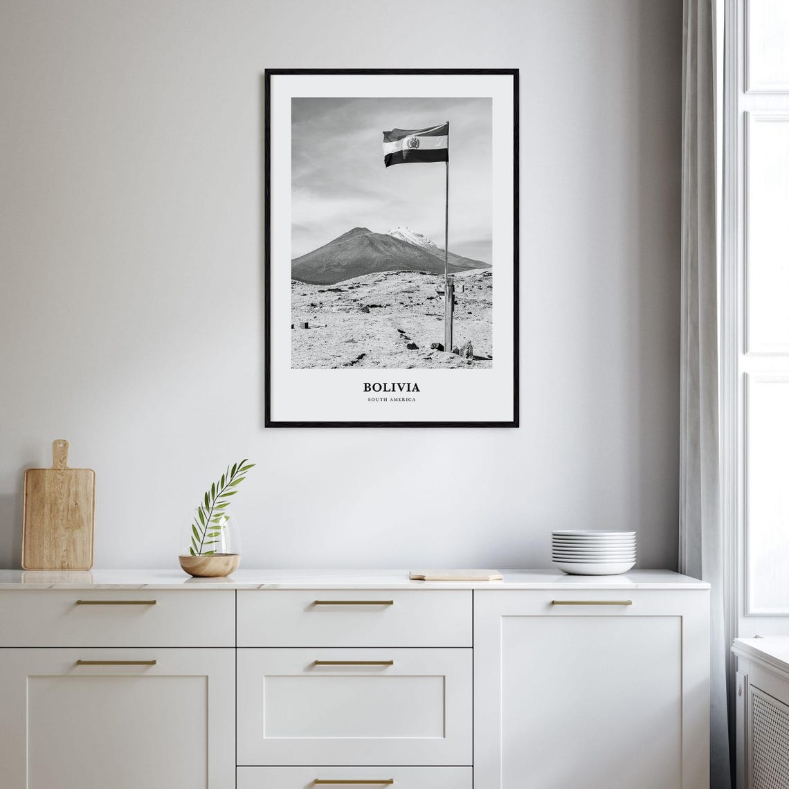 Bolivia Wall Art Bolivia Wall Decor Bolivia Poster Bolivia Home Decor Bolivia Travel Gift Bolivia Travel Print - Image 2