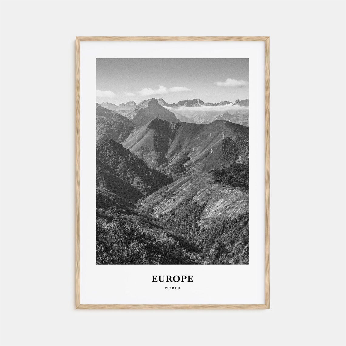 Europe Wall Art Europe Wall Decor Europe Poster Europe Home Decor Europe Travel Gift Europe Travel Print