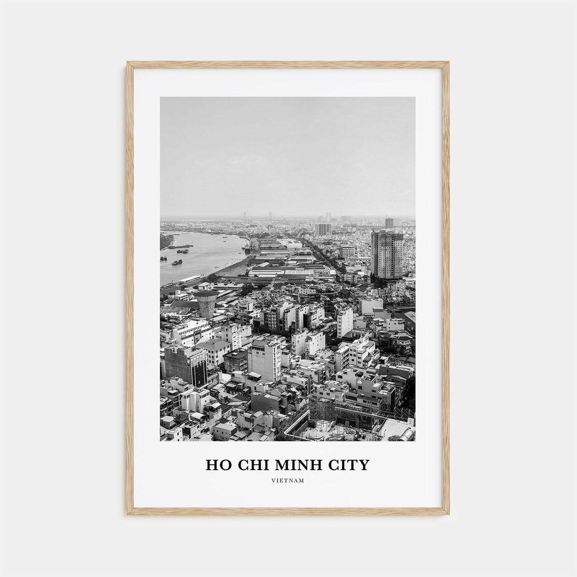 Ho Chi Minh City Wall Art Ho Chi Minh City Wall Decor Ho Chi Minh City Poster Ho Chi Minh City Home Decor Ho Chi Minh City Travel Gift