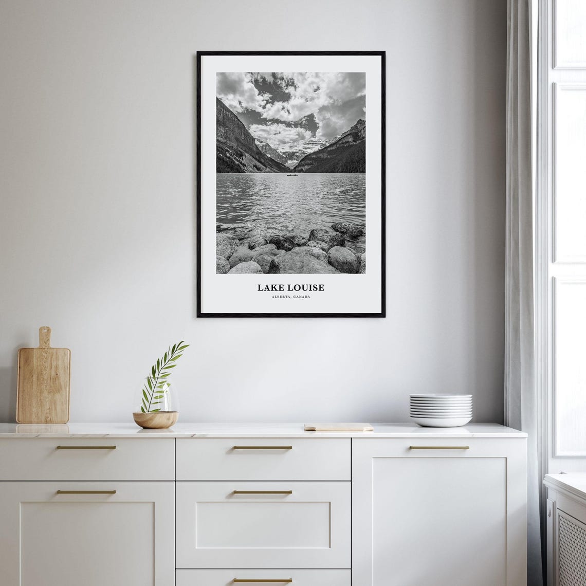 Lake Louise Wall Art No 2 Lake Louise Wall Decor Lake Louise Poster Lake Louise Home Decor Lake Louise Travel Gift Lake Louise Travel - Image 2