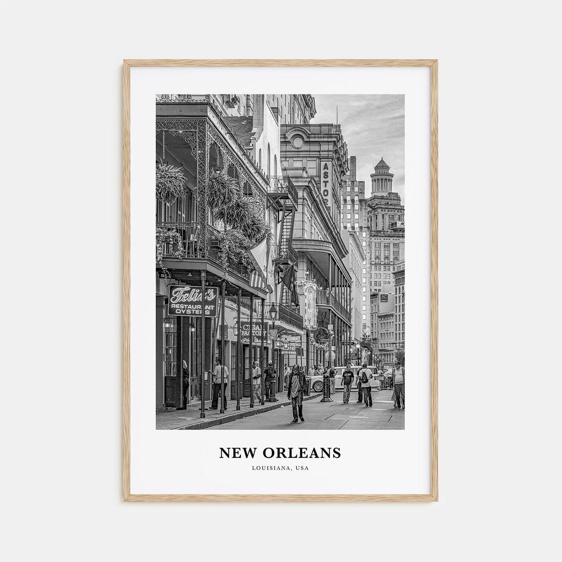 New Orleans Wall Art No 1 New Orleans Wall Decor New Orleans Poster New Orleans Home Decor New Orleans Travel Gift New Orleans Travel