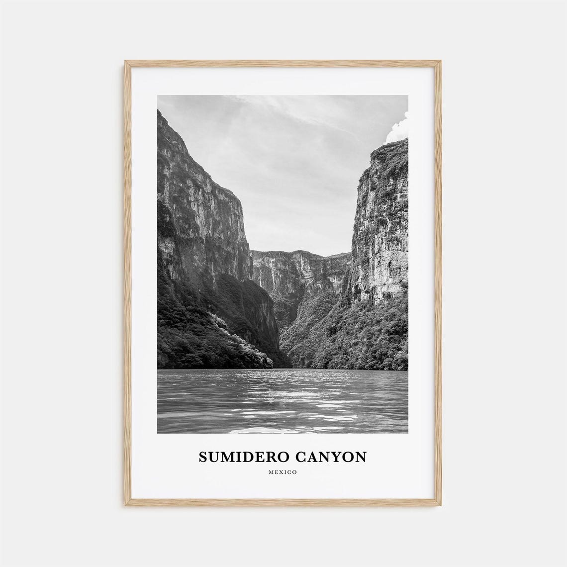 Sumidero Canyon Mexico Towering Cliffs River Grijalva Photo Poster