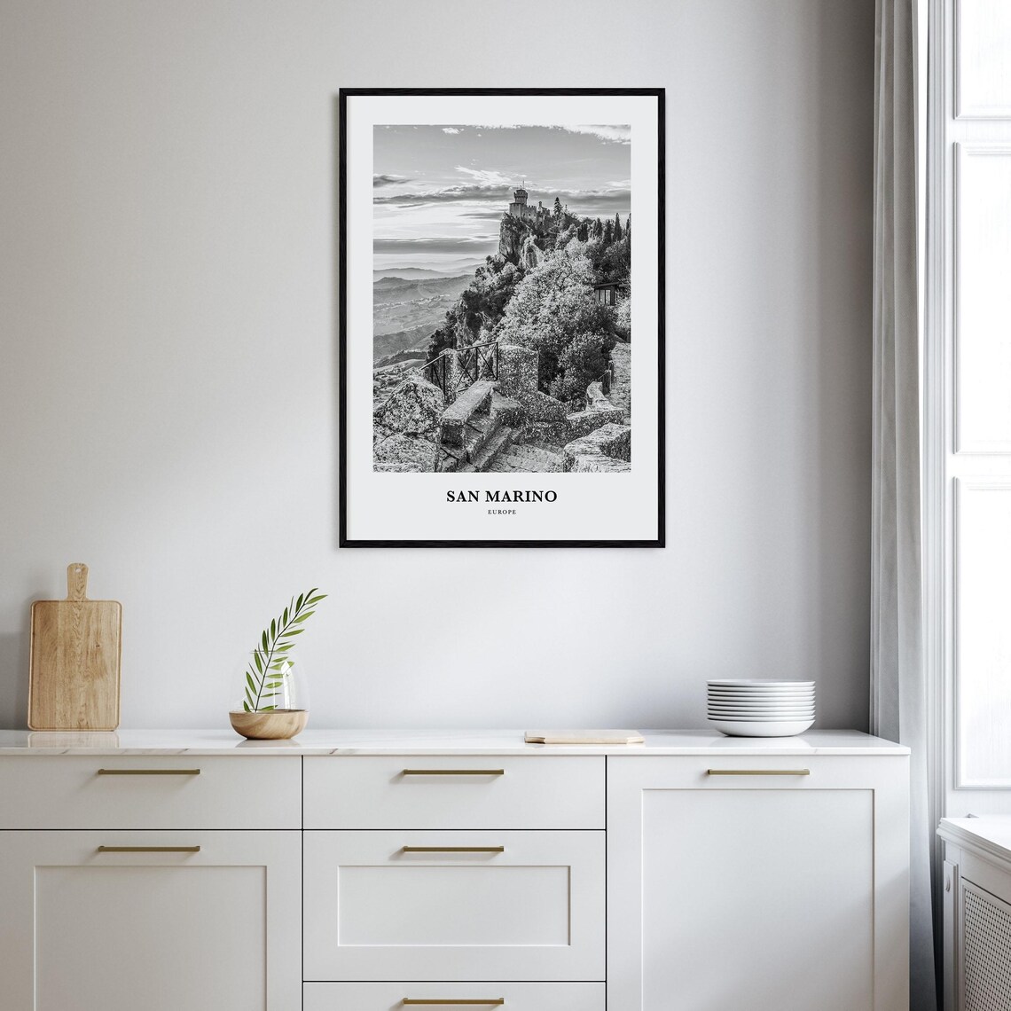 San Marino Wall Art San Marino Wall Decor San Marino Poster San Marino Home Decor San Marino Travel Gift San Marino Travel Print - Image 2