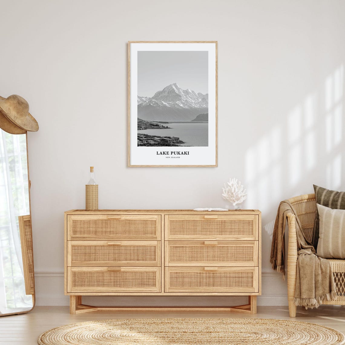 Lake Pukaki Wall Art Lake Pukaki Wall Decor Lake Pukaki Poster Lake Pukaki Home Decor Lake Pukaki Travel Gift Lake Pukaki Travel Print - Image 3