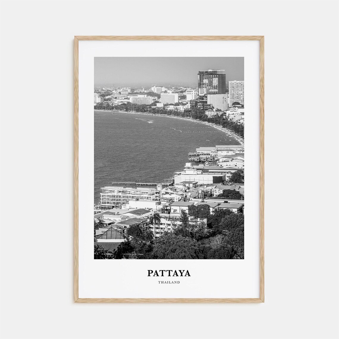 Pattaya Wall Art Pattaya Wall Decor Pattaya Poster Pattaya Home Decor Pattaya Travel Gift Pattaya Travel Print
