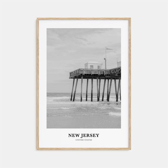 New Jersey Wall Art No 1 New Jersey Wall Decor New Jersey Poster New Jersey Home Decor New Jersey Travel Gift New Jersey Travel Print