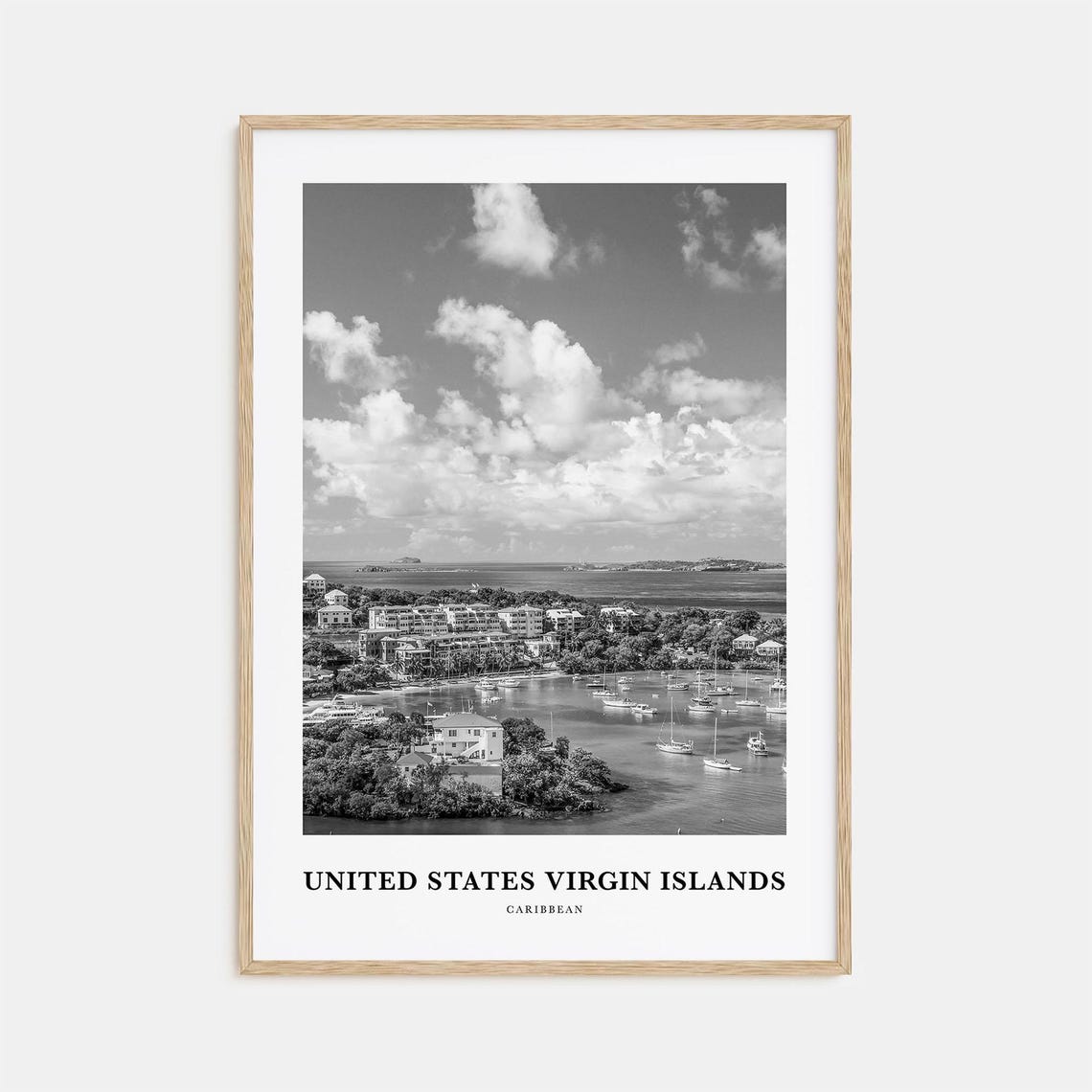United States Virgin Islands Wall Art United States Virgin Islands Of America Wall Decor United States Poster Home Decor
